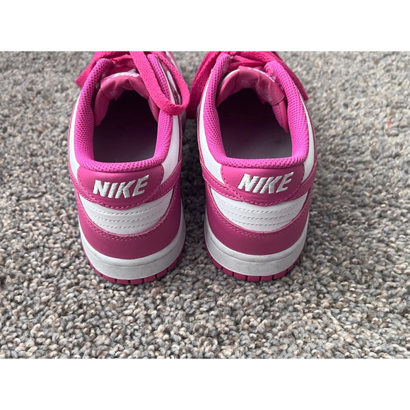 Nike Dunk Low Active Fuchsia Pink White FJ0704-100 (Size 5.5) Authentic - Picture 3 of 8